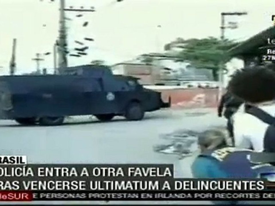 La policia tomó  las favelas del Complexo do Alemao