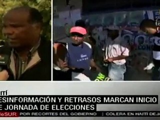 Denuncias de fraude y de impedimento del voto en elecciones de Haití