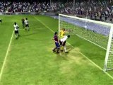 Simulacion Barcelona - Arsenal Champions League - FIFA 10