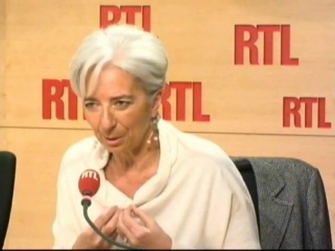 Christine Lagarde, ministre de l’Economie, des Finances et