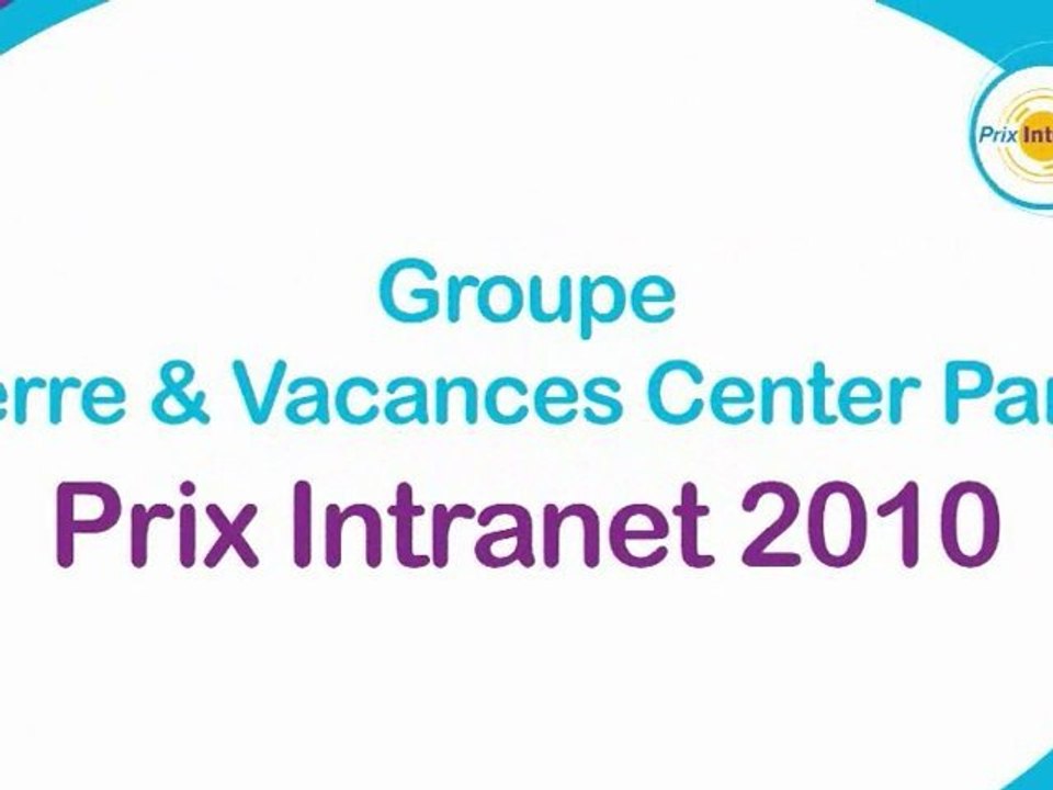 Lauréats du Prix Intranet 2010 - Cegos