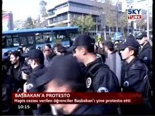 Başbakan'a Protesto