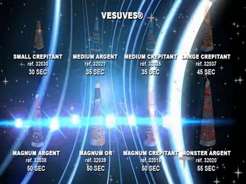 Feu d'artifice: Vésuves Magnum de Ardi