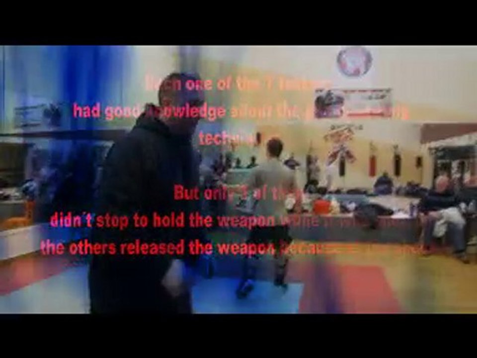 Krav Maga Street Defence Gun Test