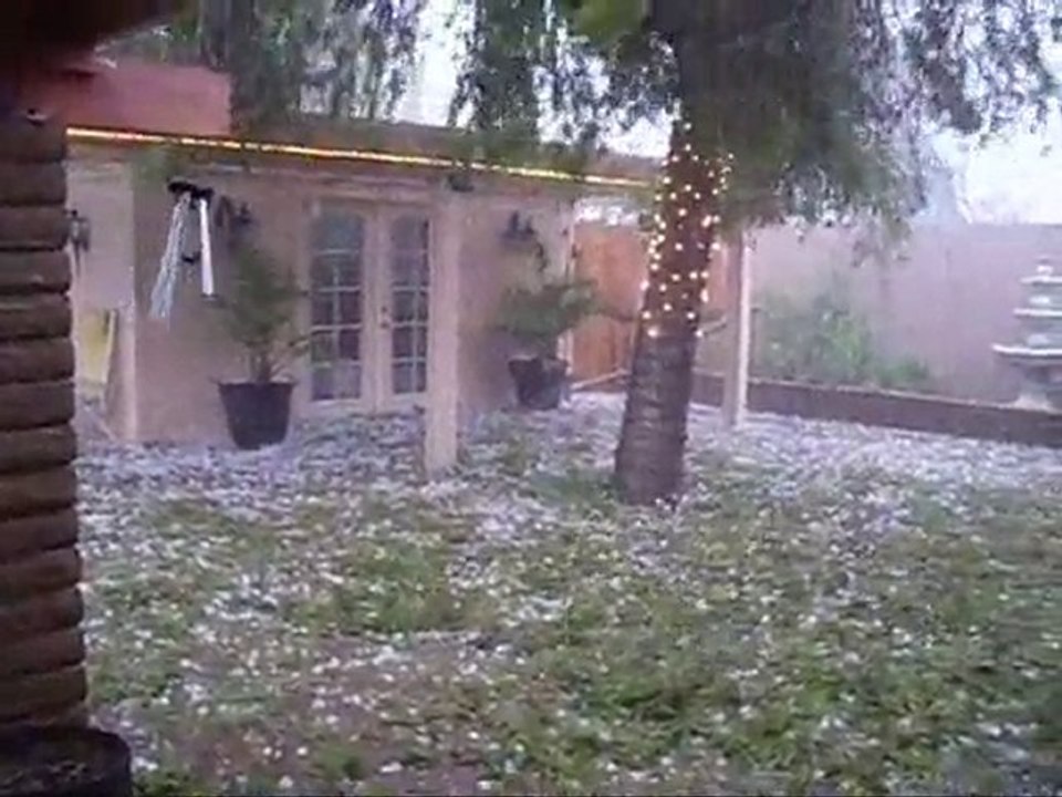 Hail storm - Orage de grêle