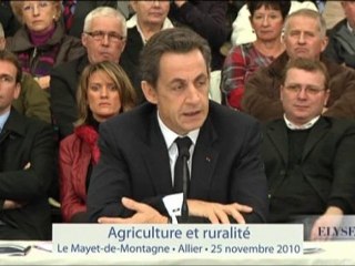 Table Ronde sur l'agriculture et la ruralité