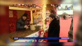 Marché de noël Arras & Usine du Père Noël Akozal JT-France 3