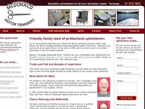 Marine upholstery Tauranga boat covers Mt Maunganui