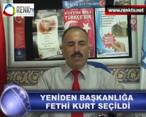 YENİDEN BAŞKANLIĞA  FETHİ KURT SEÇİLDİ