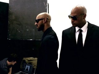 Booba & Nicolas Anelka en Photoshoot pour Les Inrocks / Lond