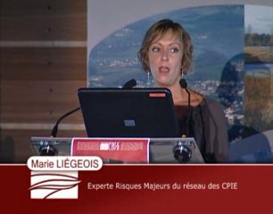 Marie LIEGEOIS, Experte Risques Majeurs du réseau des CPIE