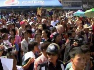 Застолье для обезьян устроили в провинции Таиланда