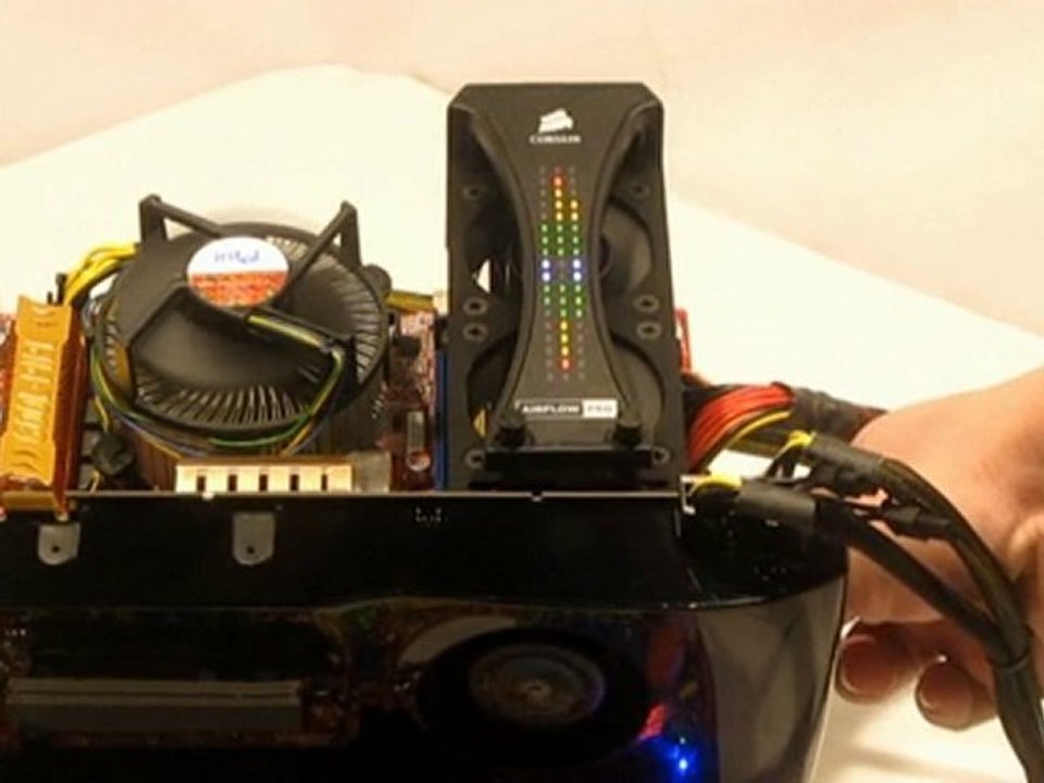 Corsair AirFlow Pro Dynamic LED Display Kit Review