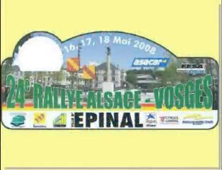 Rallye Alsace Vosges 2008 (1ère partie)