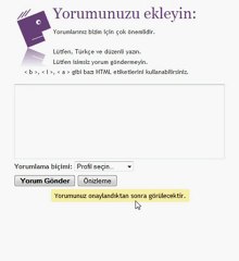 Blogger'da yorum yapmak