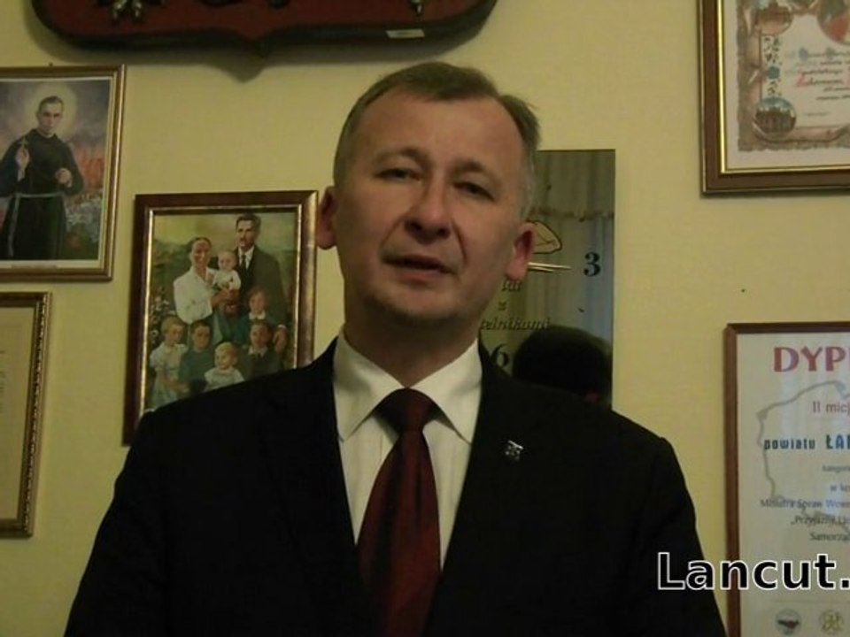 Starosta Łańcucki - Adam Krzysztoń
