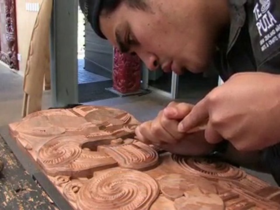 Maori Wood Carving, Te Puia, Rotorua