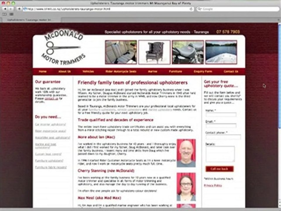 Car upholstery Tauranga vehicle upholstery  Mt Maunganui Ro