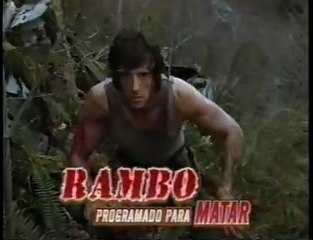Chamada Rambo Programado para Matar Intercine GLOBO
