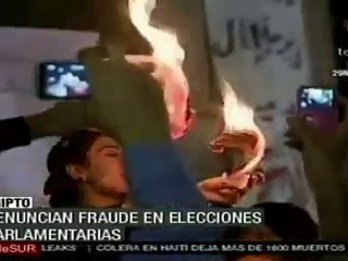Observadores y ONG'S denuncian fraude electoral en Egipto