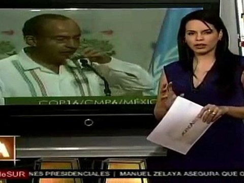 Felipe Calderón inauguró la Conferencia de Cambio Climático