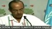 Calderon: cambio climático causa graves consecuencias para todo el planeta