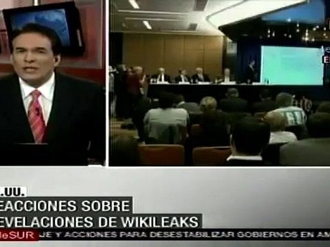 Prensa EEUU llama 11 de septiembre diplomático al golpe de Wikileaks