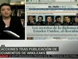 Se prevén problemas en las Relaciones Exteriores de EEUU, tras publicaciones de Wikileaks