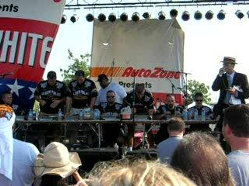 4th July Eating contest Part 1