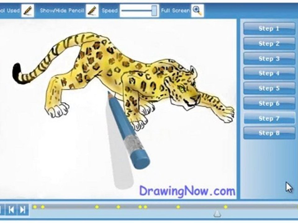 How to draw a Jaguar