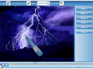 How to draw a Lightning Bolt