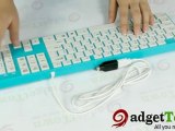 C01267-FC-8523 Blue USB Interface Wired Keyboard