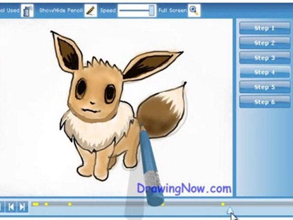 How to draw Eevee