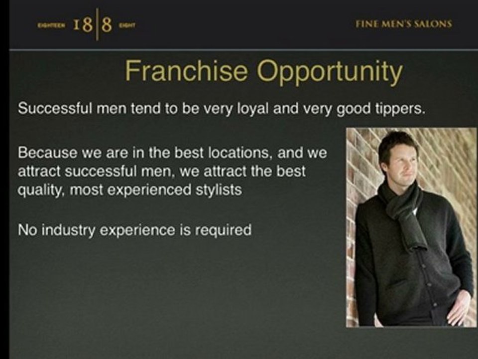 Mens Salon Franchise