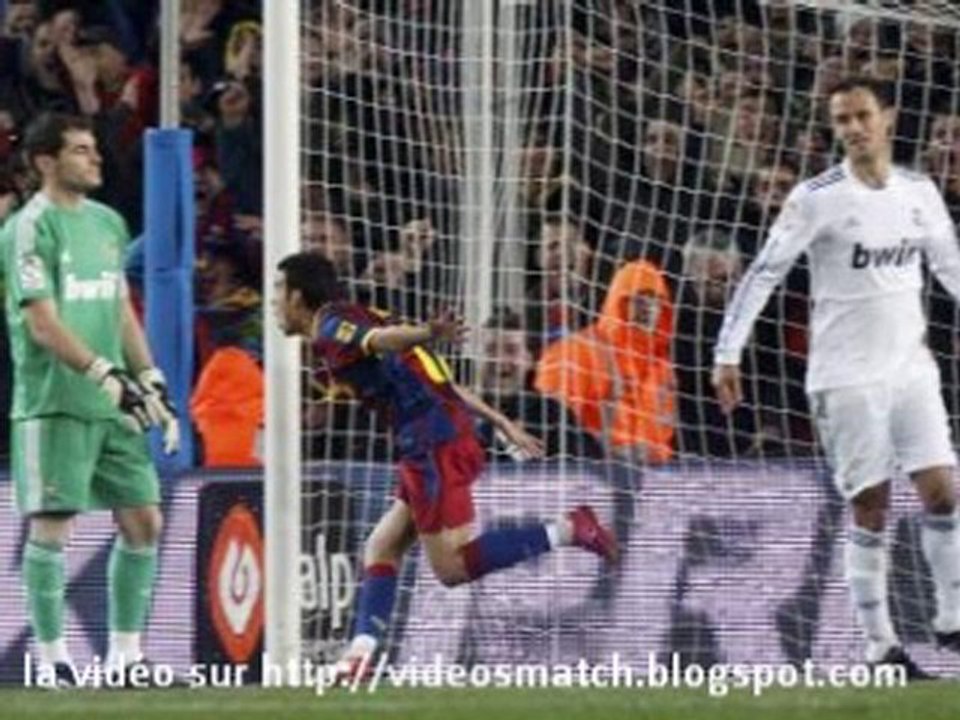 Barcelona 5-0 Real Madrid, video but Pedro