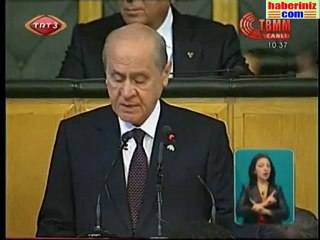 Bahçeli'nin MHP Grup Konuşması, 30/11/2010, Bl. 01