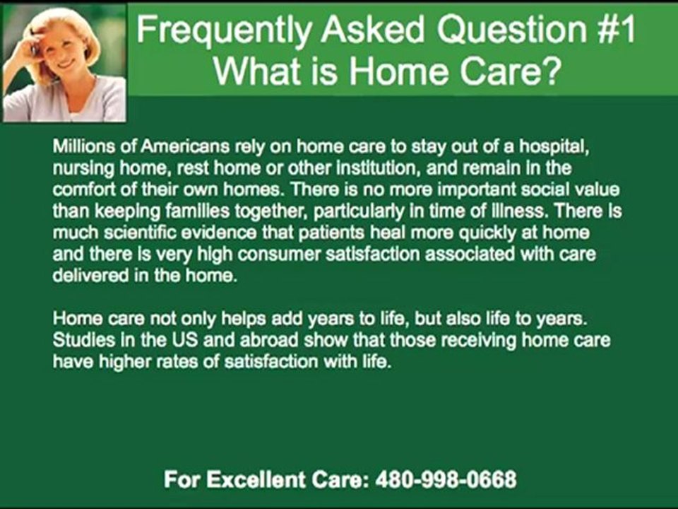 Senior Care Scottsdale AZ Video:2
