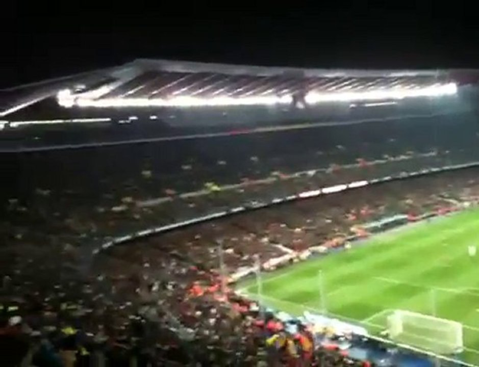 Tifosi Barcellona sfottono Mourinho