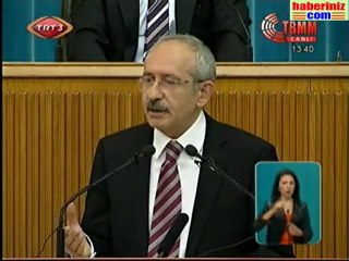 Kılıçdaroğlu'nun CHP Grup konuşması 30/11/2010, Bl. 01