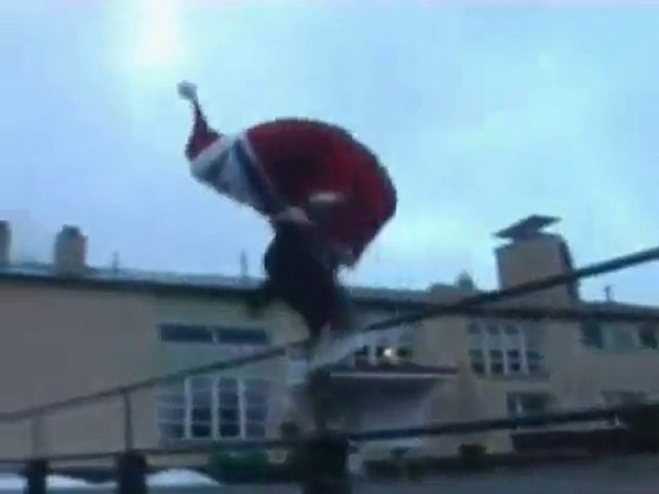 Santa Parkour