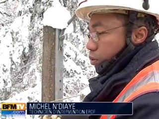 Neige : les électriciens du Loiret à pied d’oeuvre