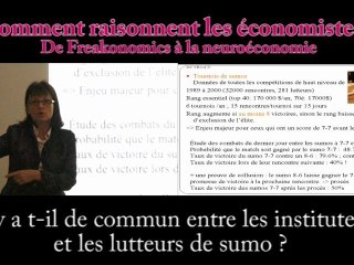 De Freakonomics à la neuroéconomie 1 - 2