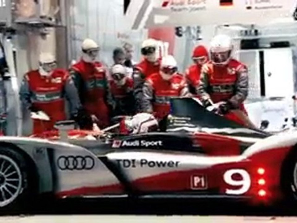 résumé des 24 heures du Mans 2010 par Audi