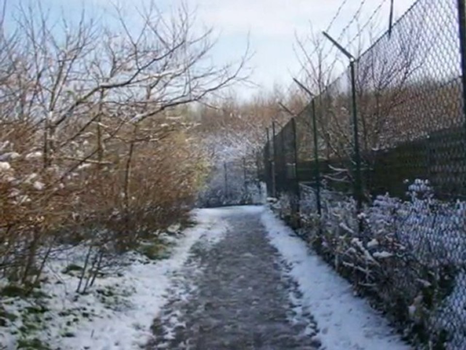 La Belgique sous la neige