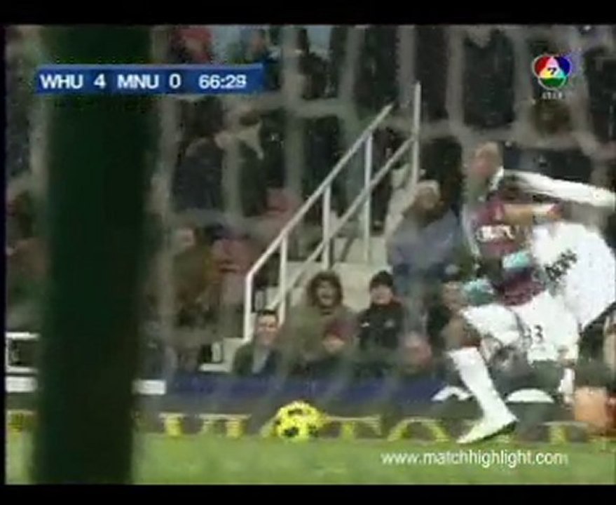 West Ham 4 - 0 Man United [Carling - Matchhighlight.com]
