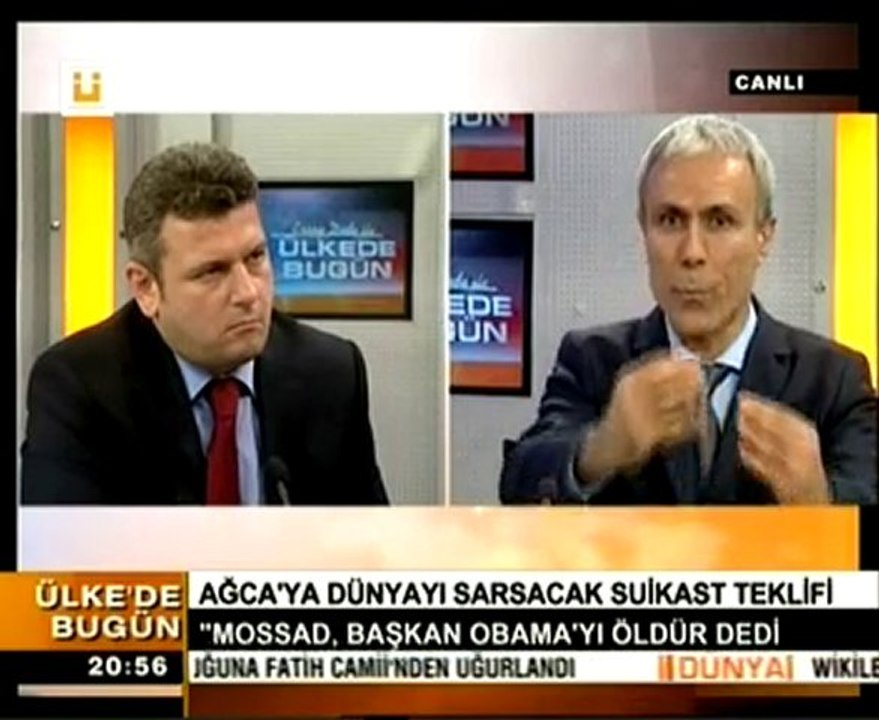 MEHMET ALİ AĞCA ÜLKE TV'YE KONUŞTU