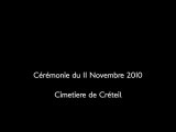 Cérémonie du 11 Novembre 2010