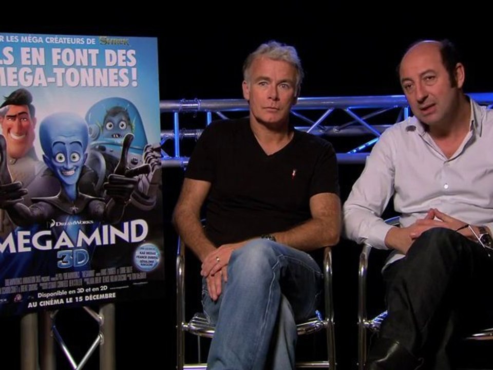 Megamind - Making Of des Doublages Nakache, Dubosc et Merad