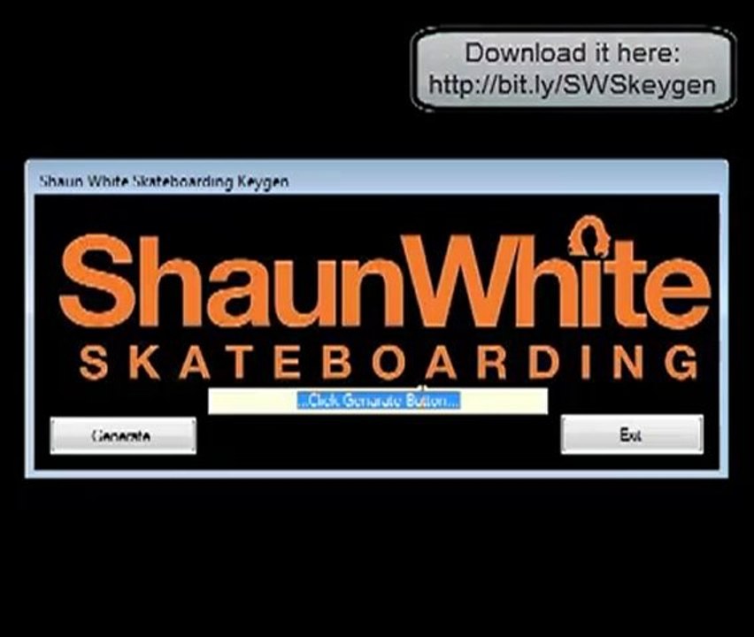 Shaun White Skateboarding keygen + download for free Only
