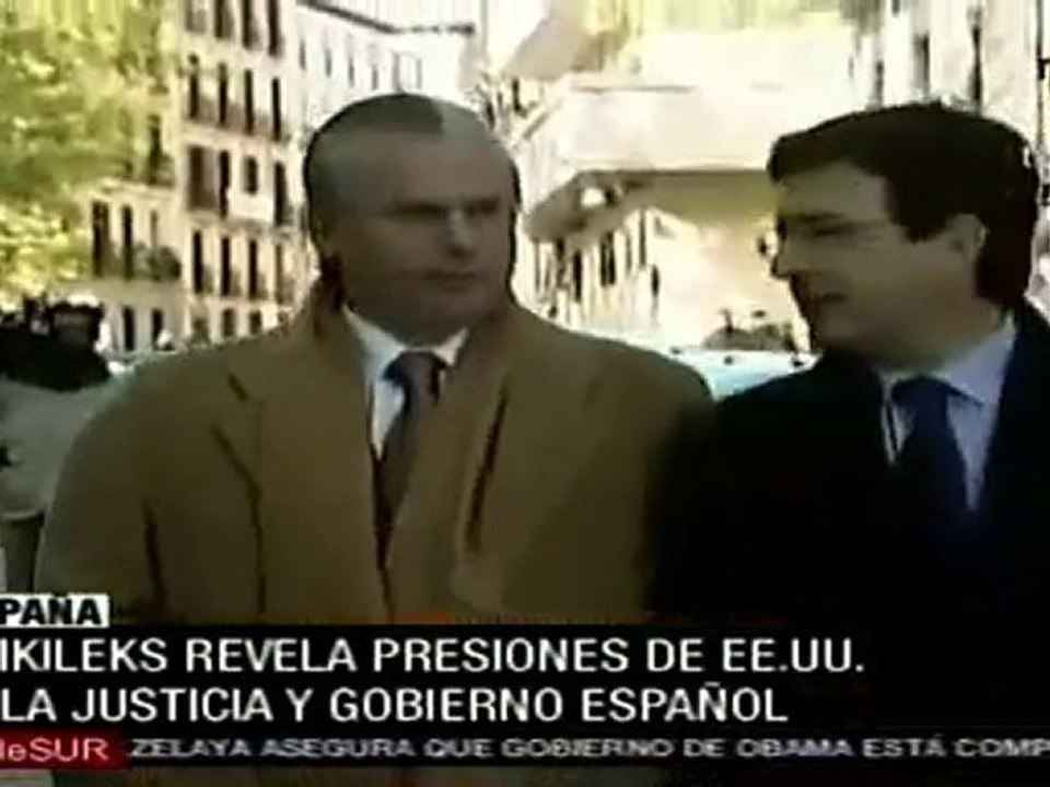 Revela Wikileaks interés de EU de frenar causas judiciales en España